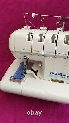 GLOBAL Heavy Duty 4 thread Overlocker Sewing Machine, Semi Professional model NEW