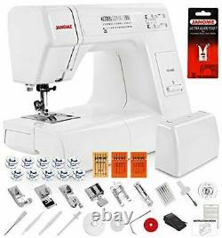 GREAT Janome HD3000 Heavy Duty Sewing Machine + FREE 5 Piece Deluxe Bonus Kit