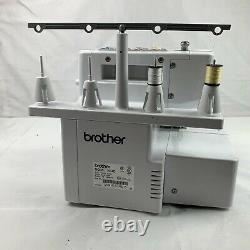 Genuine Brother Serger 1034D Heavy Duty Overlock Sewing Machine White Untested