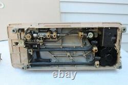 HEAVY DUTY Singer 500A SLANT-O-MATIC Sewing Machine NO RESERVE Manual Cams READ