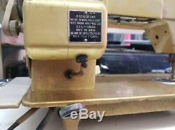 HEAVY DUTY WHITE SEWING MACHINE, All metal GEARS Model 765