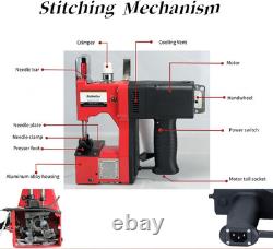 Heavy Duty Bag Sewing Machine for Woven & Non-Woven Fabrics 110V AC