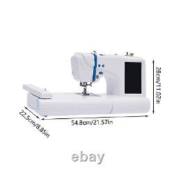 Heavy Duty Computerized Embroidery Sewing Machine 1010cm/3.943.94inch 2-in-1