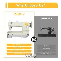 Heavy Duty Industrial Leather Sewing Machine Thick Material Leather Sewing NEW