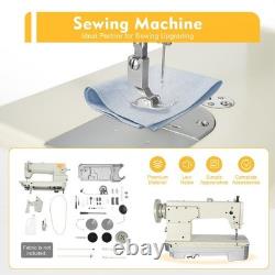 Heavy Duty Industrial Leather Sewing Machine Thick Material Leather Sewing NEW