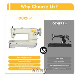 Heavy Duty Leather Fabrics Sewing Machine Industrial Leather Sewing Machine