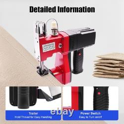 Heavy Duty Leather Sewing Machine Maximum thickness 6mm 15000rpm 190W 110v