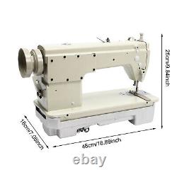 Heavy Duty Leather Sewing Machine Straight Stitch Leather Sewing Tool Industrial