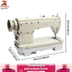 Heavy-Duty Leather Sewing Machine Straight Stitch Leather Sewing Tool White