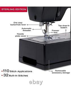 Heavy Duty Sewing Machine 4432 Sterling Edition Singer Accessories (Black) New