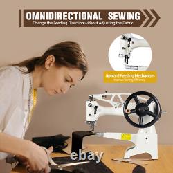 Heavy Duty Sewing Machine, Cast Iron, 500 Stitches/min, for Leather Canvas Shoes