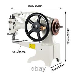 Heavy Duty Sewing Machine, Cast Iron, 500 Stitches/min, for Leather Canvas Shoes