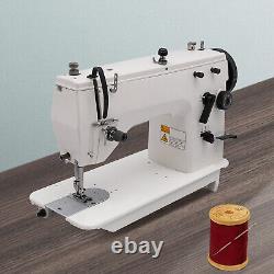 Heavy Duty Sewing Machine Upholstery & Leather Sewing Head Built-in Winding