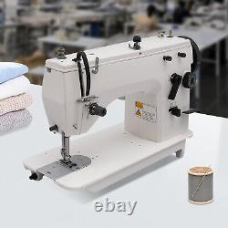 Heavy Duty Sewing Machine Upholstery & Leather Sewing Head Built-in Winding