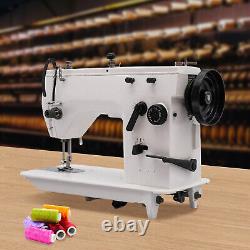 Heavy Duty Sewing Machine Upholstery & Leather Sewing Head Built-in Winding