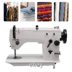 Heavy Duty Sewing Machine Upholstery & Leather Sewing Head Built-in Winding