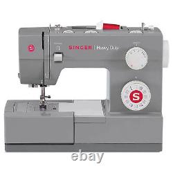 Heavy Duty Sewing Machine with 110 Applications and Accessories, Gray (Used)
