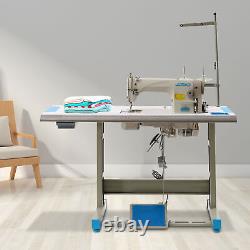 Heavy Duty Strength Sewing Machine Industrial Upholstery & Leather+Motor+Table