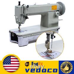 Heavy Duty Thick Material Lockstitch Sewing Machine Leather Fabrics Sew Machine