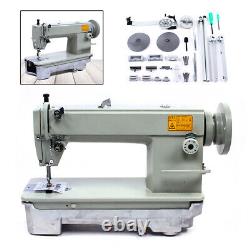 Heavy Duty Thick Material Lockstitch Sewing Machine Leather Fabrics Sew Machine