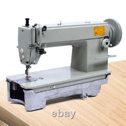 Heavy Duty Thick Material Lockstitch Sewing Machine Leather Fabrics Sew Machine