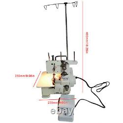 Household Sewing Machine Four-Thread Domestic Heavy-Duty Metal Frame Overlocker