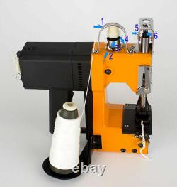 Industrial Electric Heavy Duty Sewing Machine Portable Sack Bag Closing Stitcher