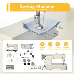 Industrial Leather Sewing Machine Heavy Duty Leather Fabrics Sewing Machine