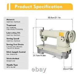 Industrial Leather Sewing Machine Heavy Duty Manual 3000 Stitches/Min Commercial
