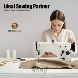 Industrial Sewing Machine Heavy Duty Sewing Machine With Accessory Kit NEW US