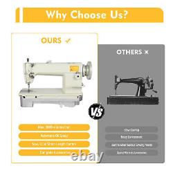 Industrial Sewing Tool Thick Material Leather Sewing Machine Heavy Duty3000S. P. M