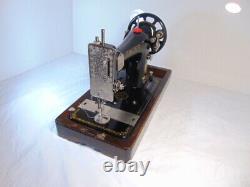 Industrial Strength Heavy Duty Singer 128 Sewing Machine, Double Belting Wow