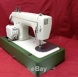 JANOME vintage Japan Heavy Duty Zig Zag Sewing Machine Serviced by 3FTERS