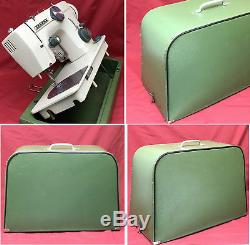 JANOME vintage Japan Heavy Duty Zig Zag Sewing Machine Serviced by 3FTERS