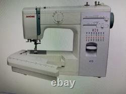 Janome 415 Sewing Machine BRAND NEW IN BOX Factory Sealed Unopen NIB Heavy Duty