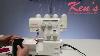 Janome 8002d Serger Tutorial