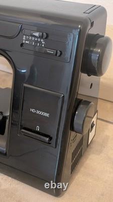 Janome HD3000BE Black Edition Heavy Duty Sewing Machine HD-3000 BE Tested