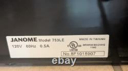 Janome HD3000BE Black Edition Heavy Duty Sewing Machine HD-3000 BE Tested