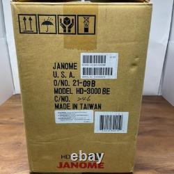 Janome HD3000 Black Edition Heavy Duty Sewing Machine + Deluxe Bonus Kit NOB