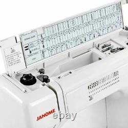 Janome HD3000 Heavy Duty Full Size Sewing Machine + 5 Piece Deluxe Bonus Kit