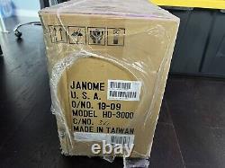 Janome HD3000 Heavy Duty Full Size Sewing Machine New In Box Never Opened