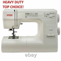 Janome HD3000 Heavy Duty Full Size Sewing Machine Refurbished with Warranty