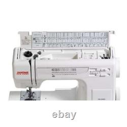 Janome HD3000 Heavy-Duty Sewing Machine with 18 Built-in Stitches + Hard Case
