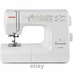 Janome HD5000 Heavy Duty Sewing Machine with 18 Stitches + Hard Cover + Bonus