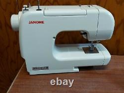 Janome Harmony 2049 Free Arm Heavy Duty Sewing Machine Leather Vinyl