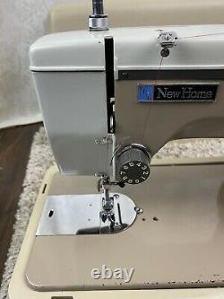 Janome New Home Semi Industrial ZigZag Sewing Machine Model 535 Heavy Duty