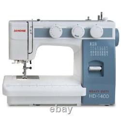 Janome Sewing Machine Model Heavy Duty HD1400 + Bonus Kit + Warranty