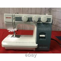 Janome Sewing Machine Model Heavy Duty HD2200 Customer Return