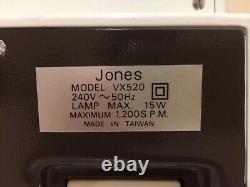 Jones VX520 Heavy Duty Zig Zag Electric Sewing Machine with Accessories
