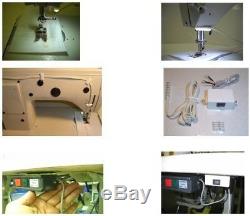 Juki DDL8700 H Lockstitch Heavy Materials with Servo Motor, Stand, Lamp 8700H. DIY